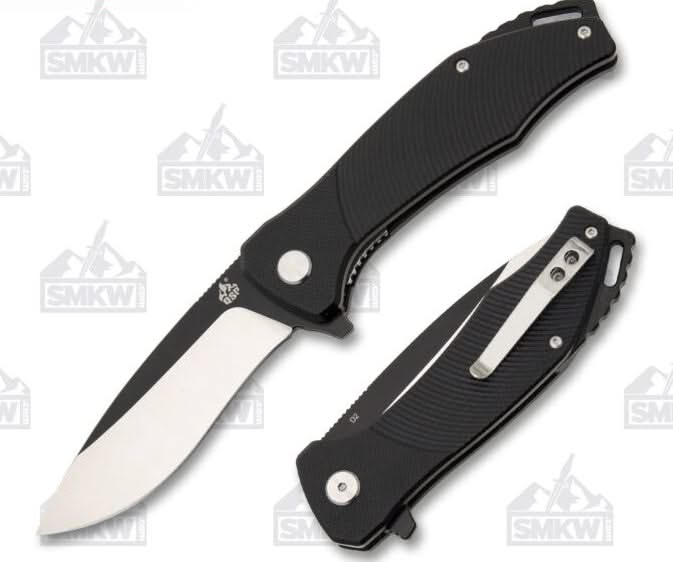 Qsp QS122-C Raven Noir Acier D2 - 