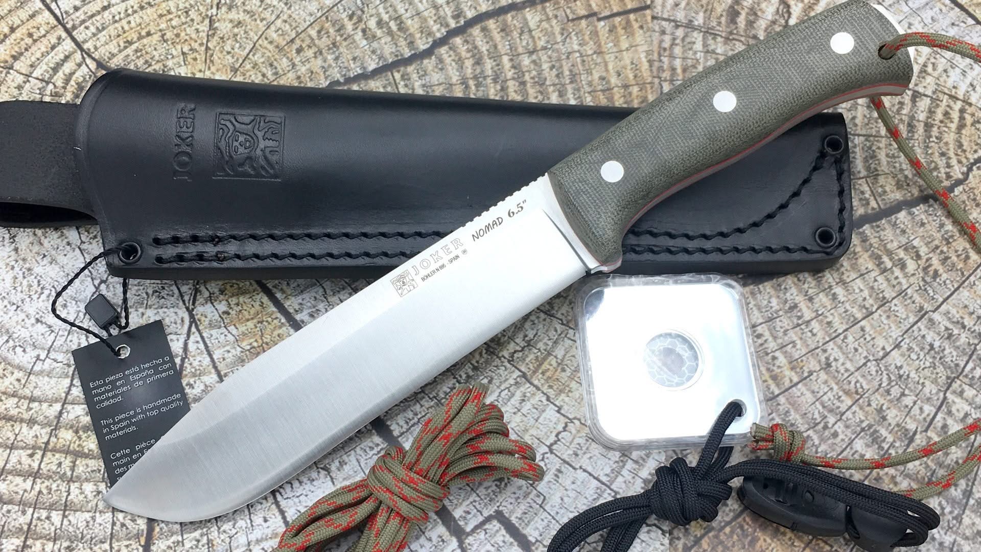 Joker CV137 Nomad , Couteau de survie , buschraft - 