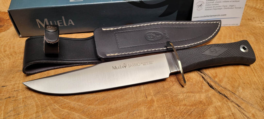 Muela 19G Sarrio Rubber, Couteau de chasse -