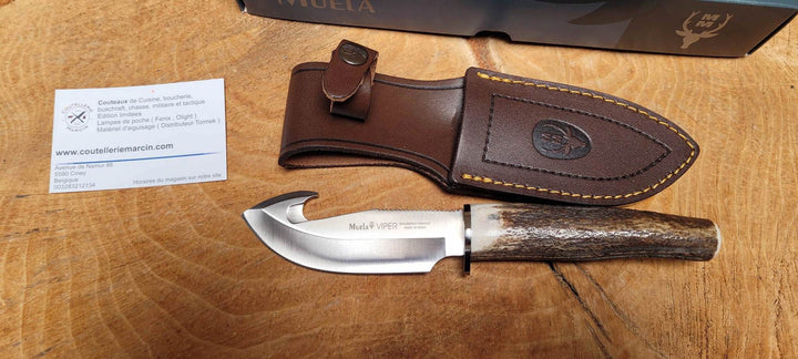 Muela 11A Viper Couteau de chasse Lame de 11 cm à éviscérer - 