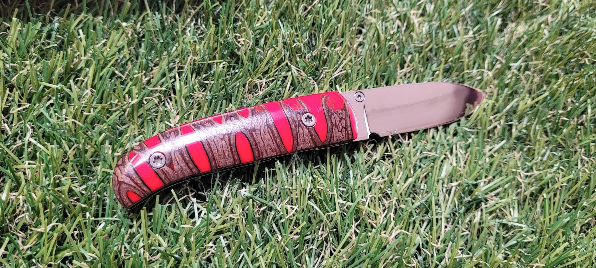 Citadel Coubi Manche en noix de Banskia rouge - 