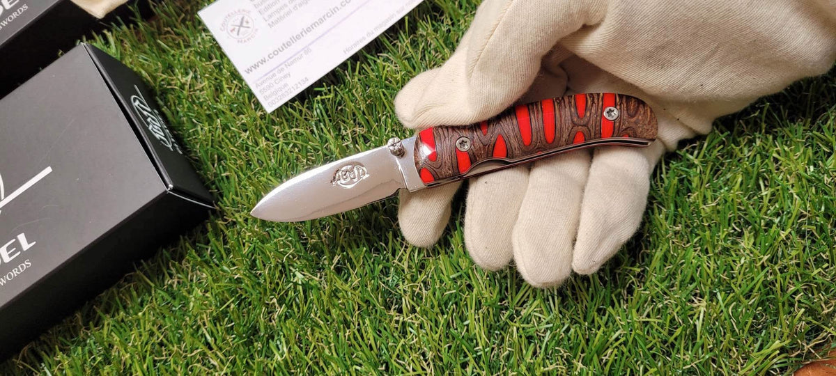 Citadel Coubi Manche en noix de Banskia rouge -