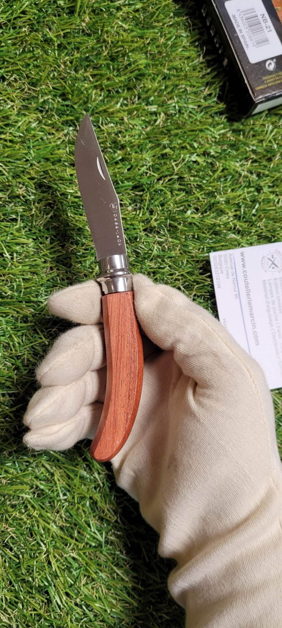 Joker NB21 – couteau pliant à manche en bubinga