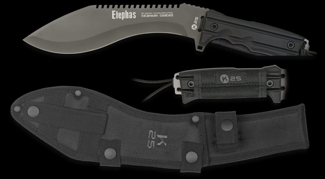 K25 Machette Kukri Elephas - 