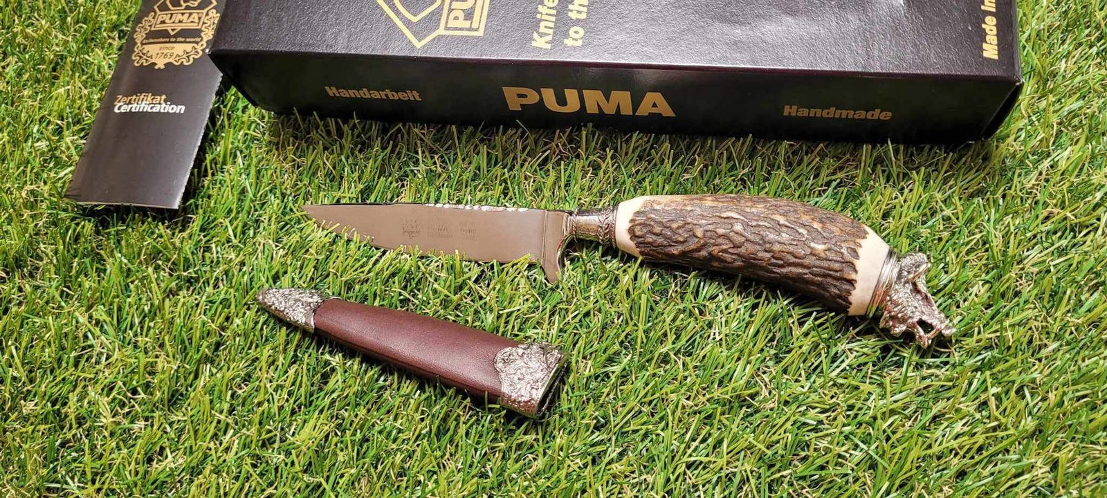 PUMA Keiler 340710 – Vue complète du couteau de chasse
