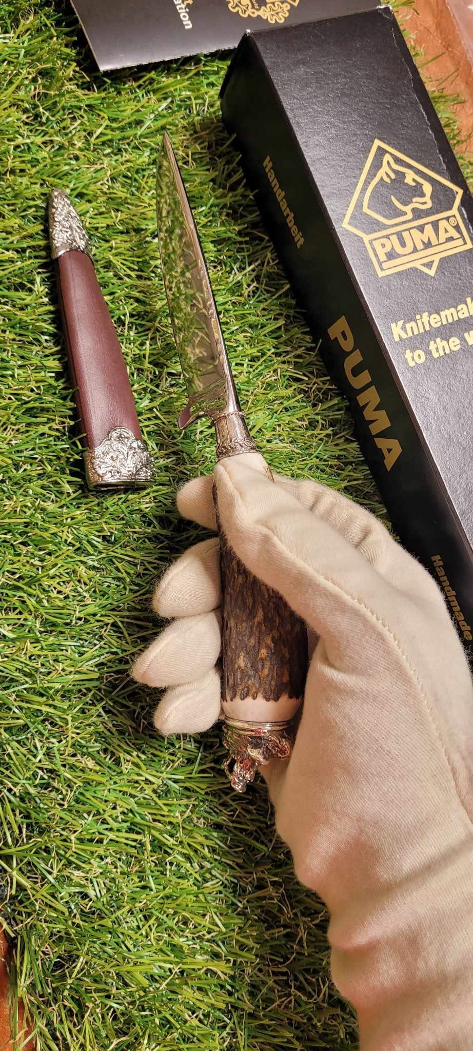 PUMA Keiler 340710 – Couteau de chasse traditionnel de Solingen