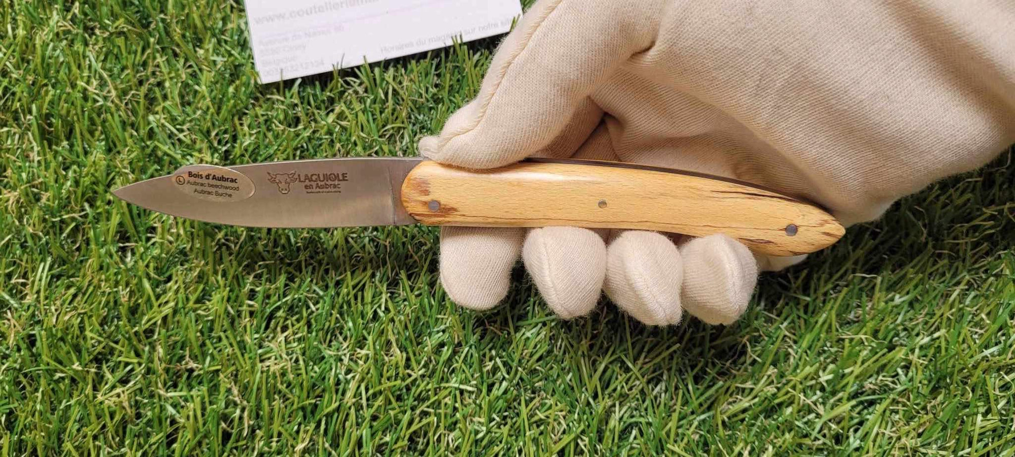 Couteau Lo Fau Bois d'Aubrac - 