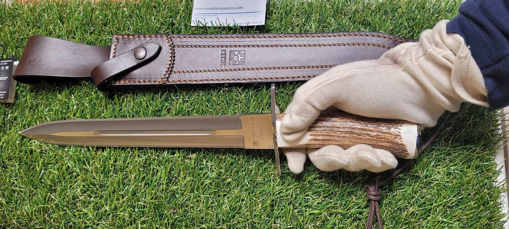 Joker CC29 Guepardo Hunting , Couteau de chasse -