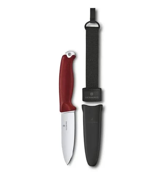 Victorinox 3.0902 Venture Red – couteau bushcraft fixe 10,5 cm