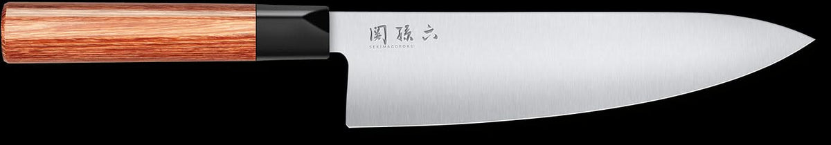 Couteau de chef KAI Seki Magoroku Red Wood MGR-0200C, lame de 20 cm