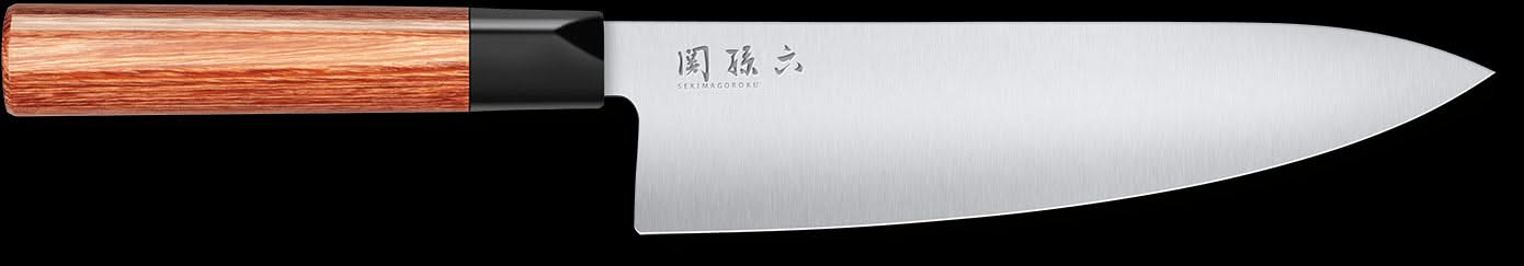 Couteau de chef KAI Seki Magoroku Red Wood MGR-0200C, lame de 20 cm