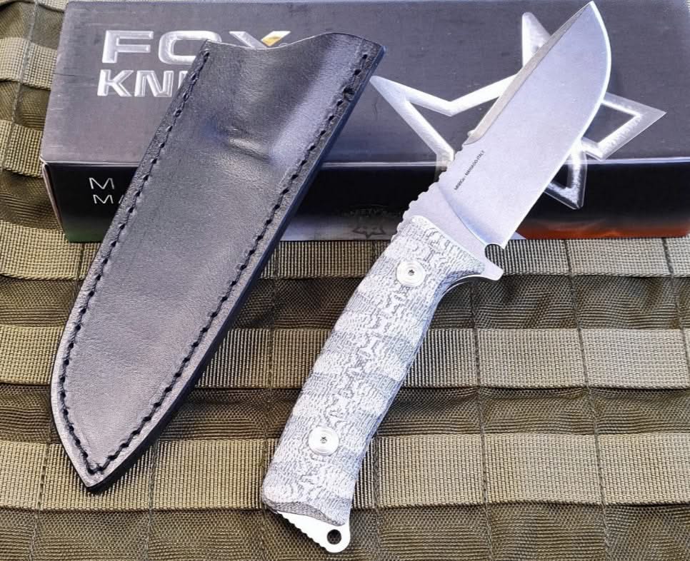 Fox FX-131MBSW Pro Hunter , Couteau de bushcraft , survie - 