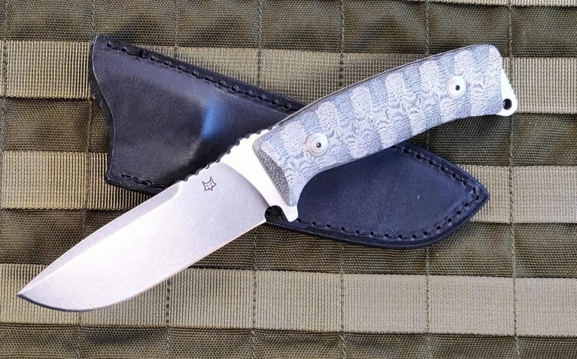 Fox FX-131MBSW Pro Hunter , Couteau de bushcraft , survie - 