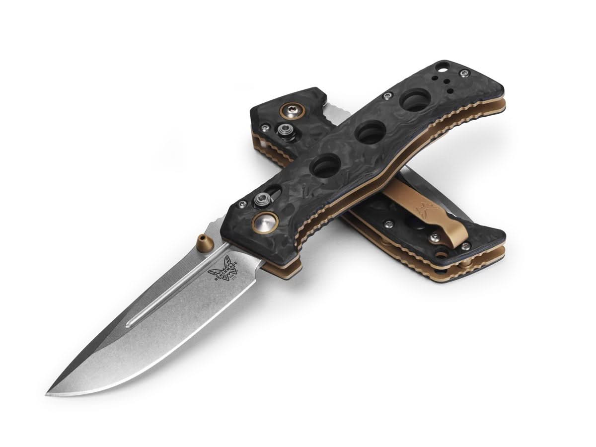 Benchmade 273-03 Mini Adamas Fibre de carbone Magnacut - 