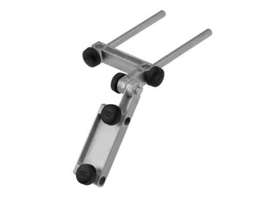Tormek MB-102 Multi Base pour affûtage à plat sur meule diamant et montage vertical frontal.