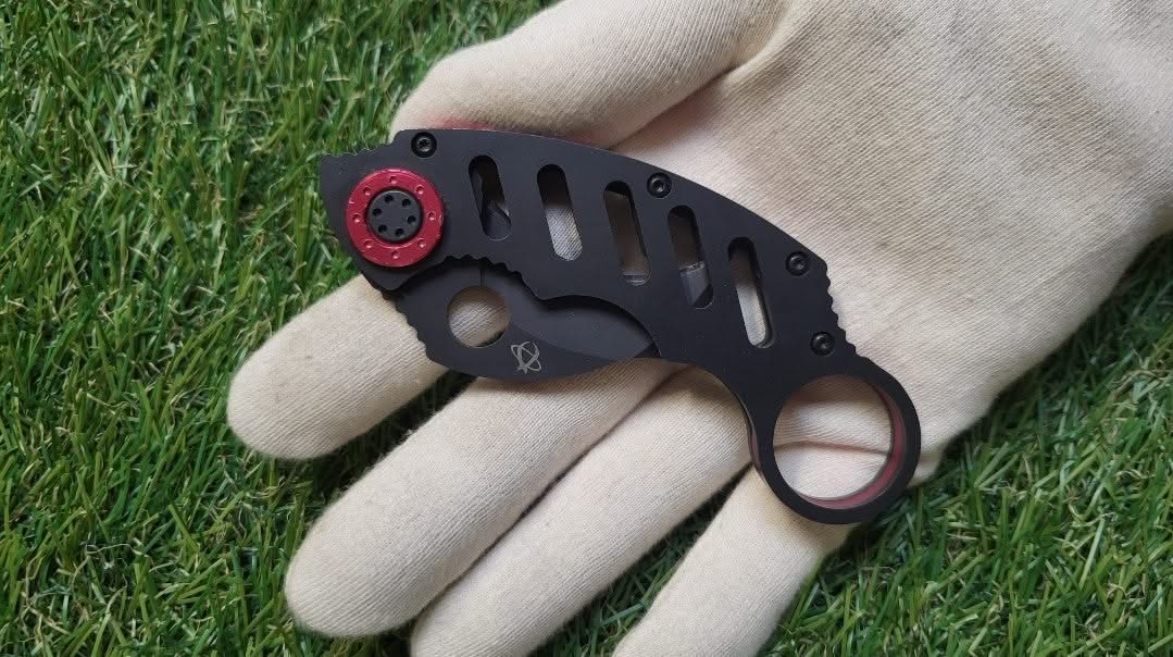 MANTIS KNIVES KARAMBIT NOIR MK1 CINQ 1 - 