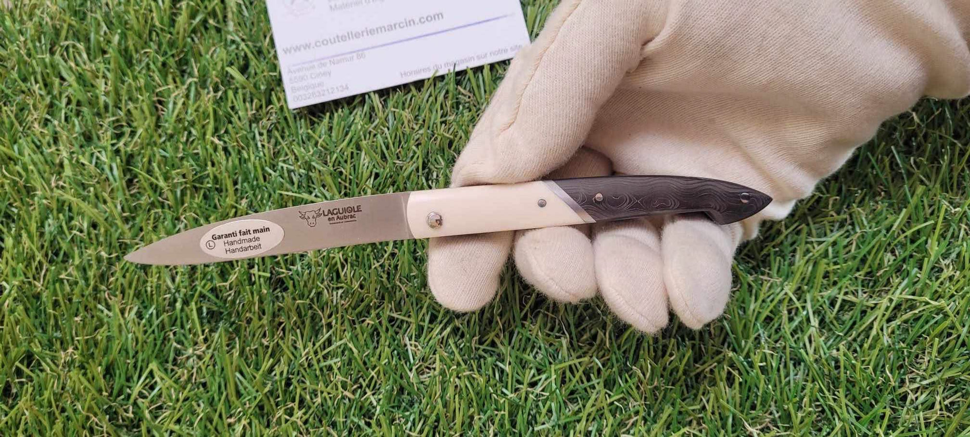 Laguiole en Aubrac Le Capucin Elforyn et Carbone Doré - 