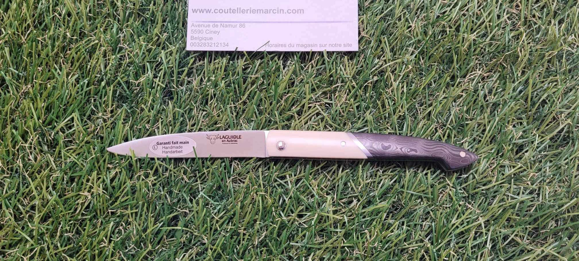 Laguiole en Aubrac Le Capucin Elforyn et Carbone Doré - 
