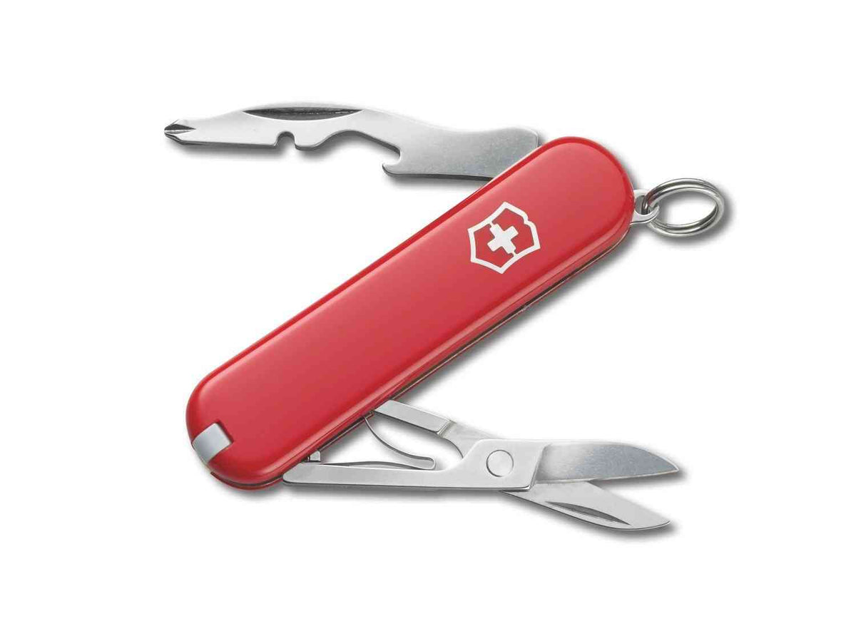 Outil de poche sans lame Victorinox Jetsetter 0.6263 rouge, 7 fonctions
