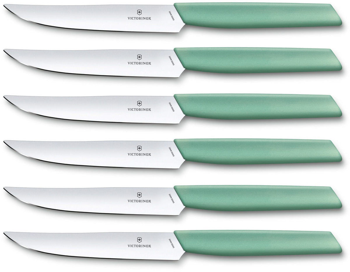 Victorinox Pack de 6 Couteaux à steak et de table Swiss Modern - 