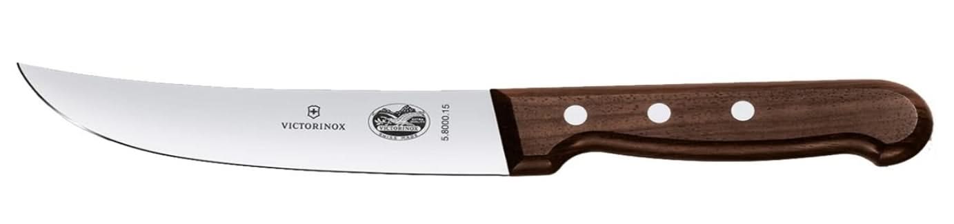 Victorinox 5.8000.15 Couteau à Dépouiller Rosewood 15cm, Acier Inoxydable, - 