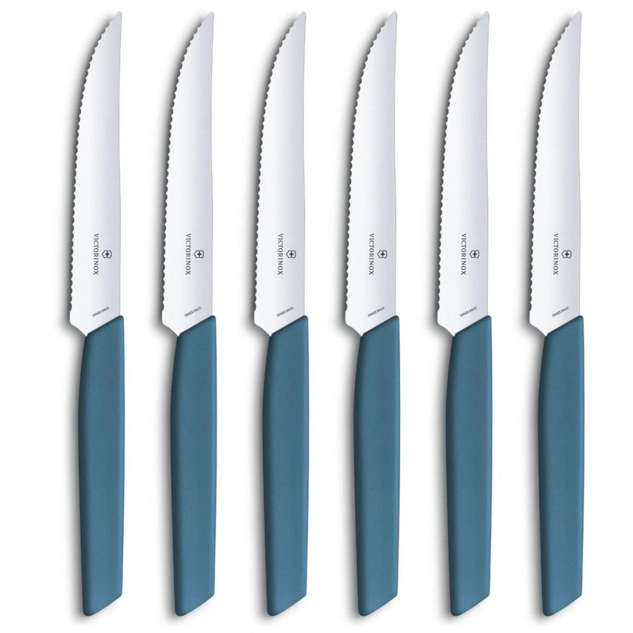 Victorinox Pack de 6 Couteaux à steak et de table Swiss Modern - 