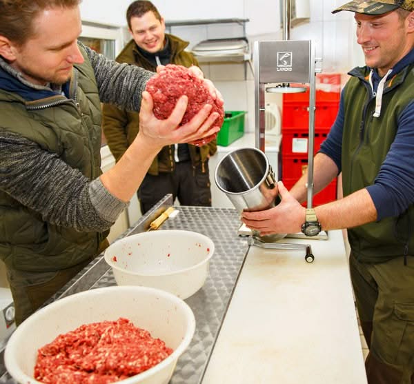 Landig Bourreuse , poussoir à saucisse 5L - 