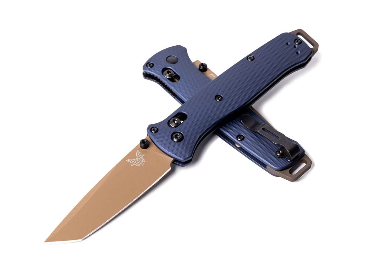 Benchmade 537FE-02 Bailout Crater Bleu Tanto - 