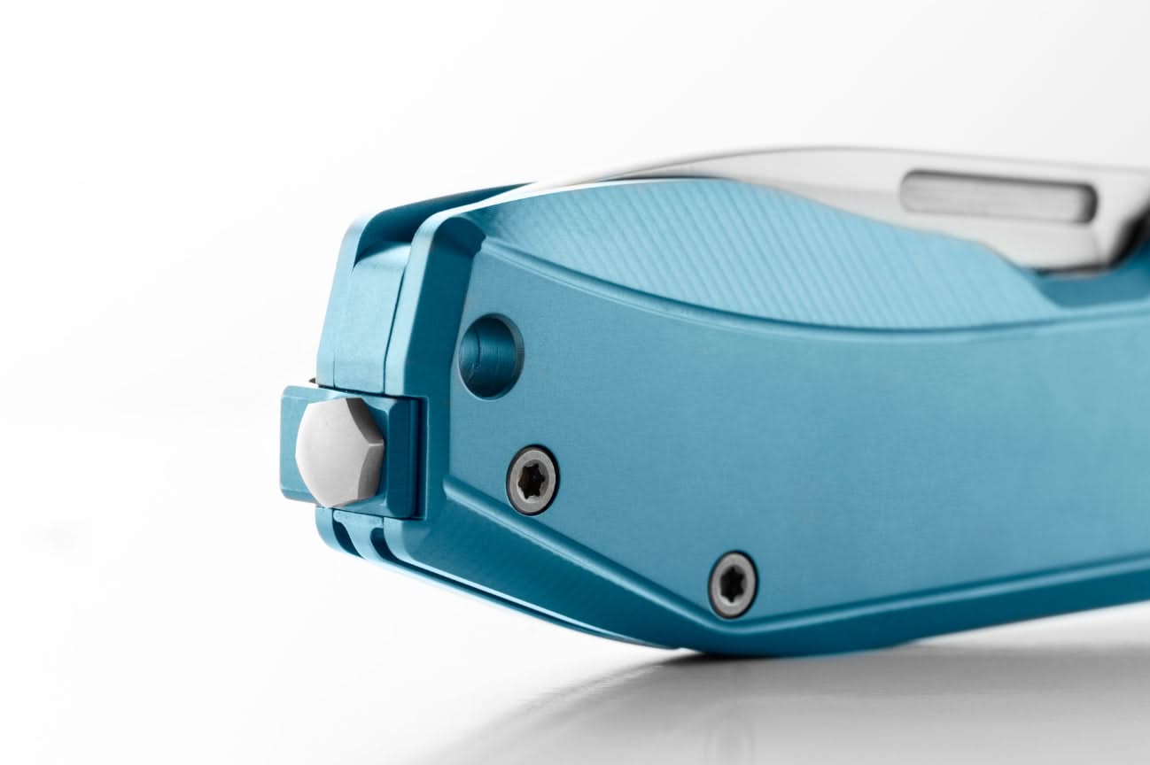 Lionsteel NA01 BL Nano - Titane Bleu - 