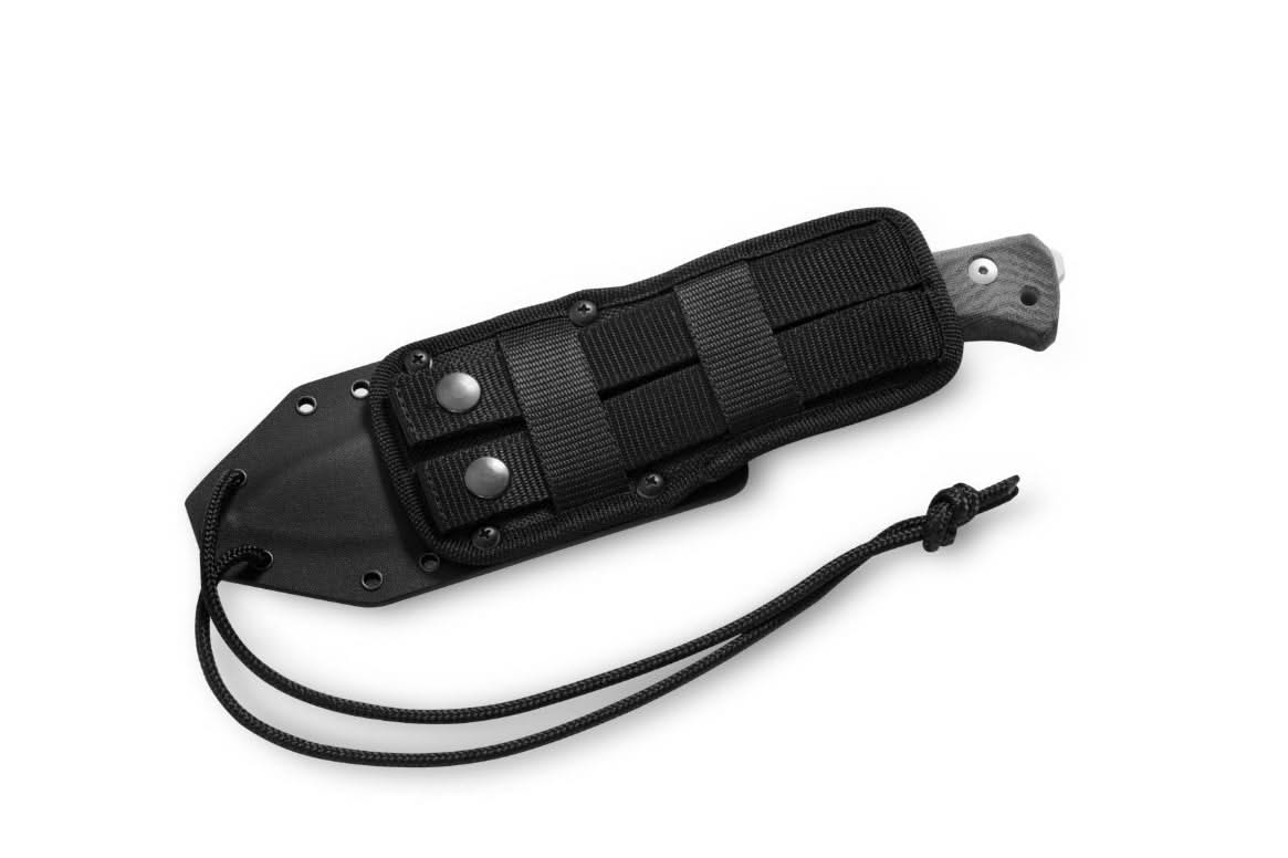 Lionsteel T6 3V CVB - Black Canvas / Stonewash Blade - 