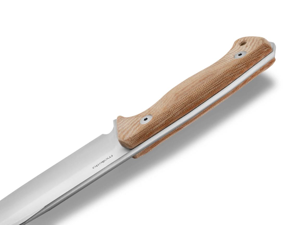 Lionsteel T6 3V CVN - T6 Natural Canvas / Stonewash Blade - 