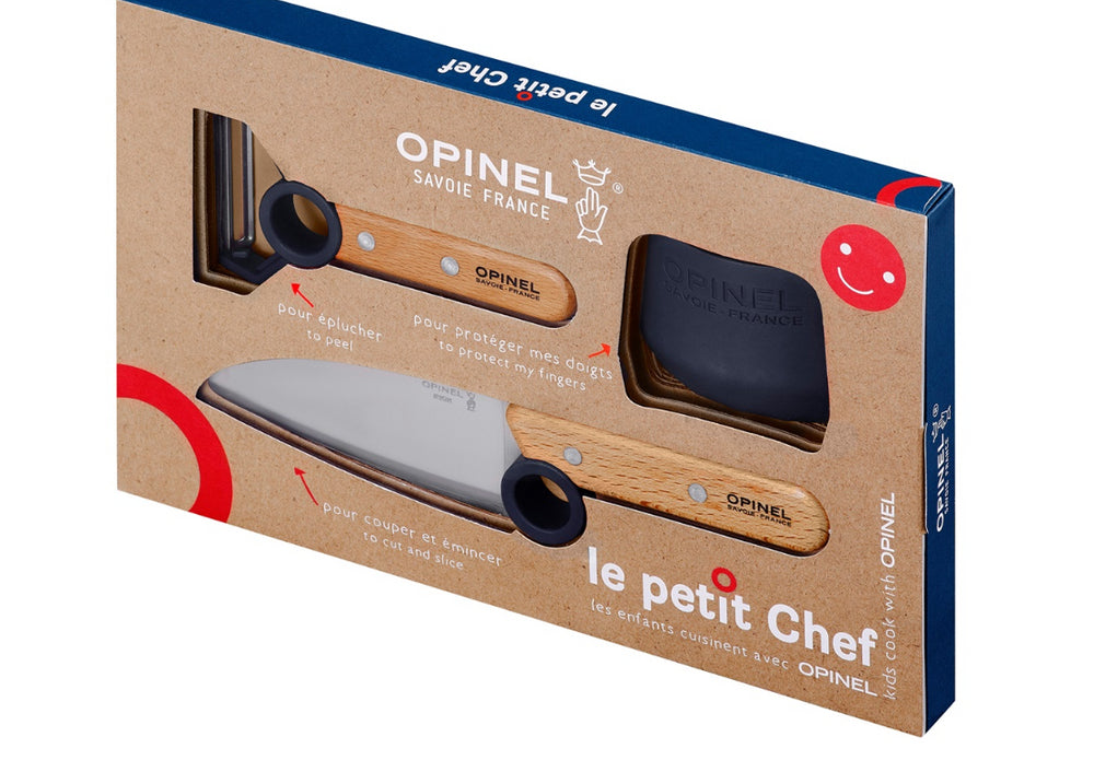 Opinel Le Petit Chef Coffret 3 pièces - 