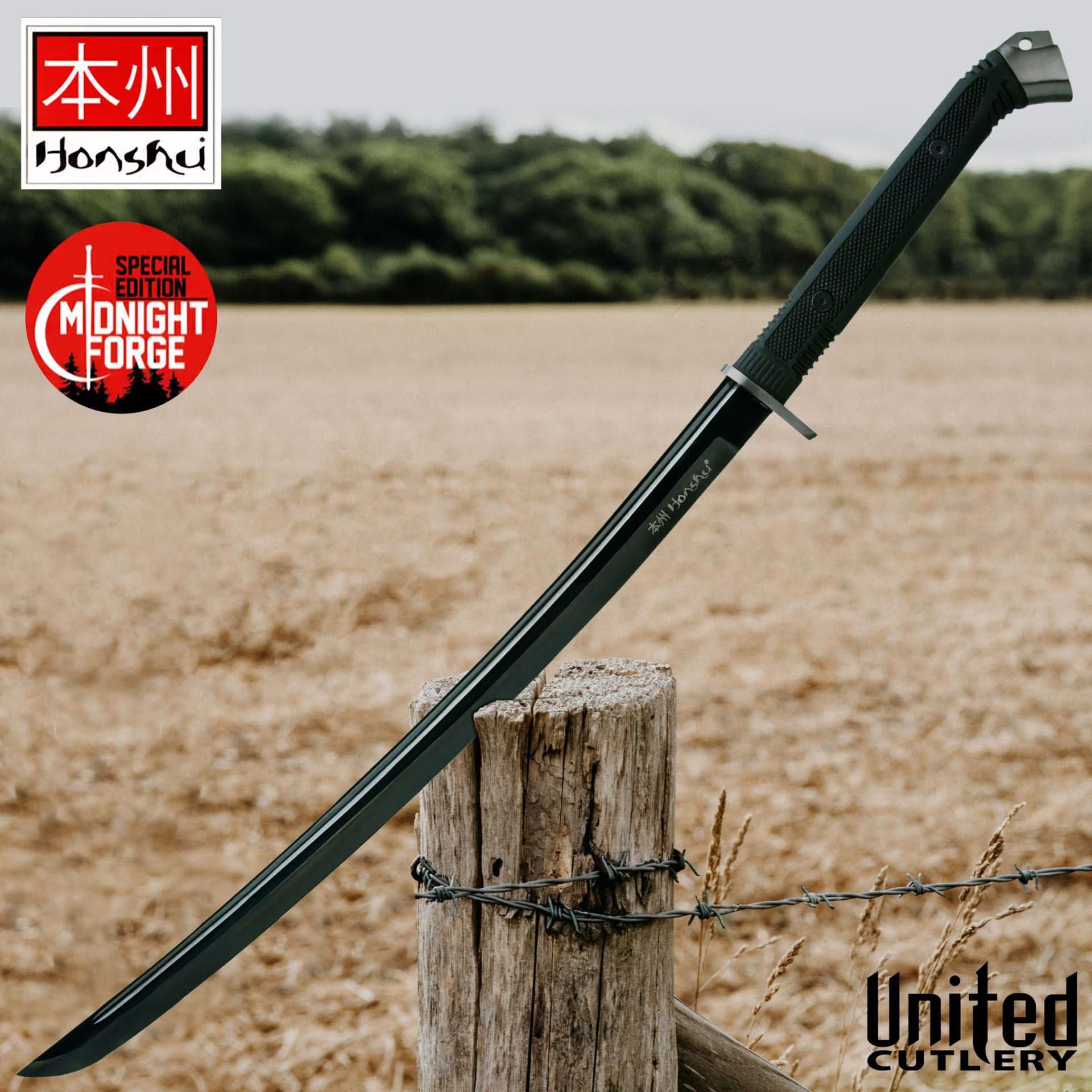 United Cutlery Honshu Boshin Midnight Forge Wakizashi - 