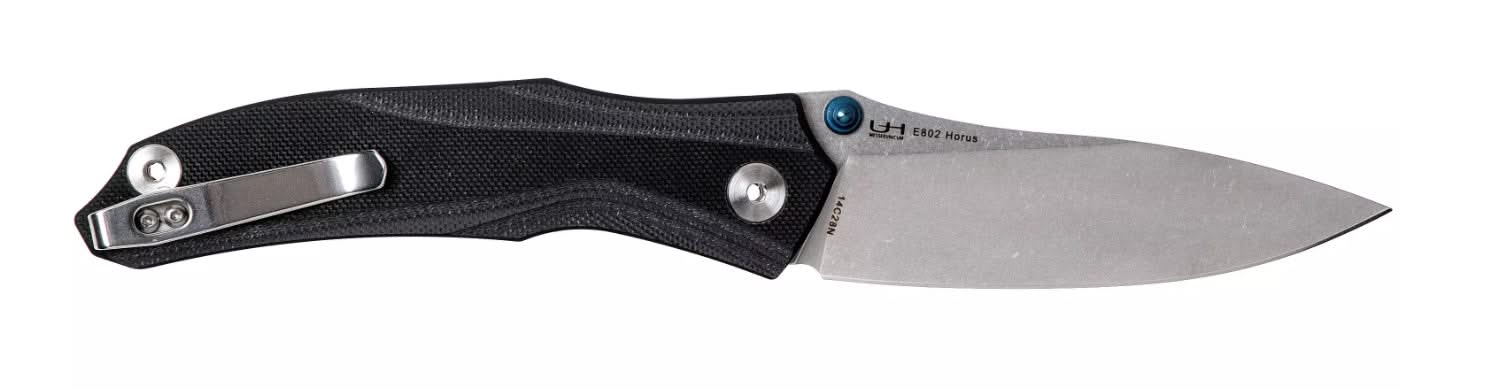 Real Steel Horus E802 Black 7431, couteau de poche - 