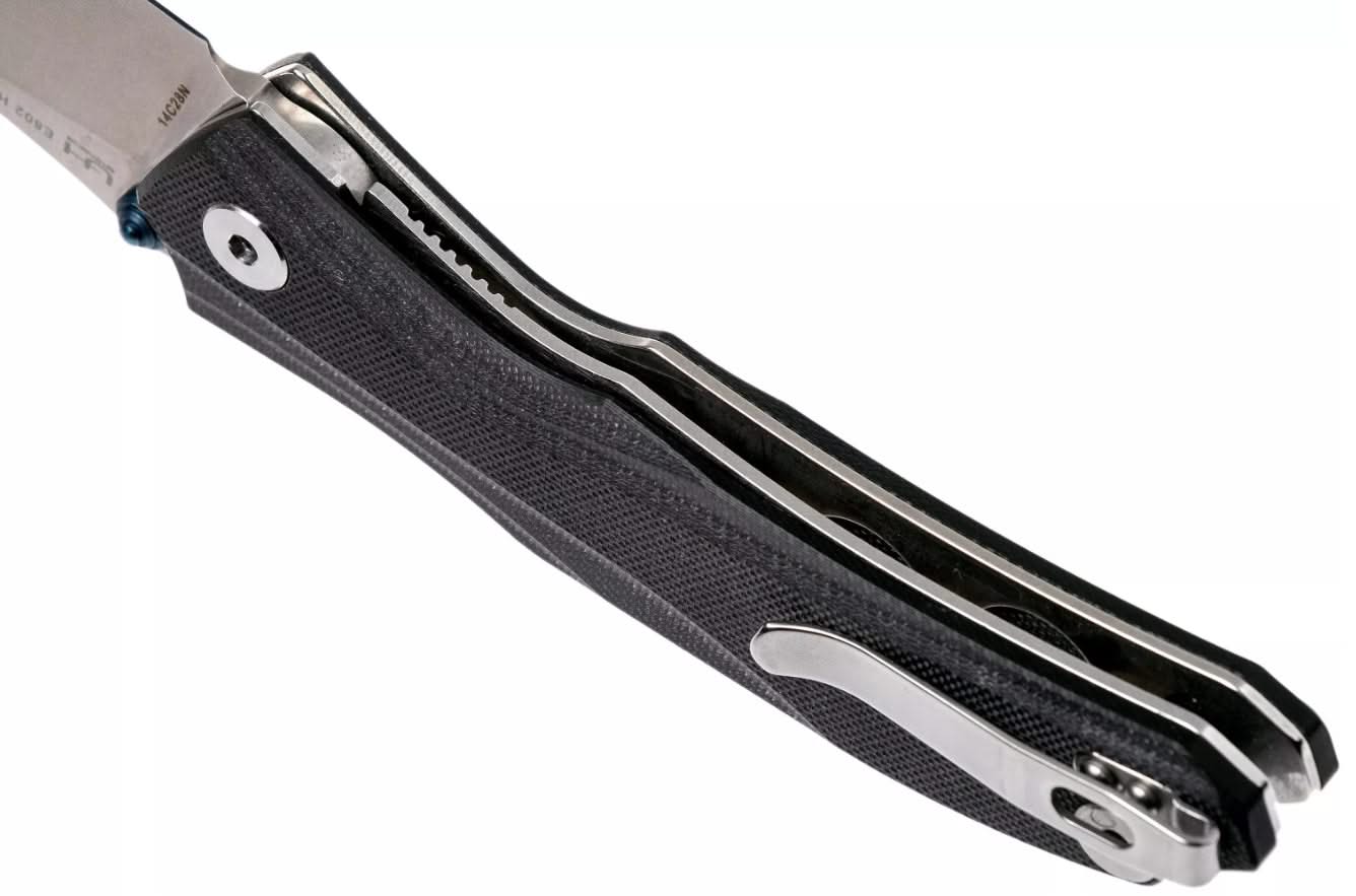 Real Steel Horus E802 Black 7431, couteau de poche - 