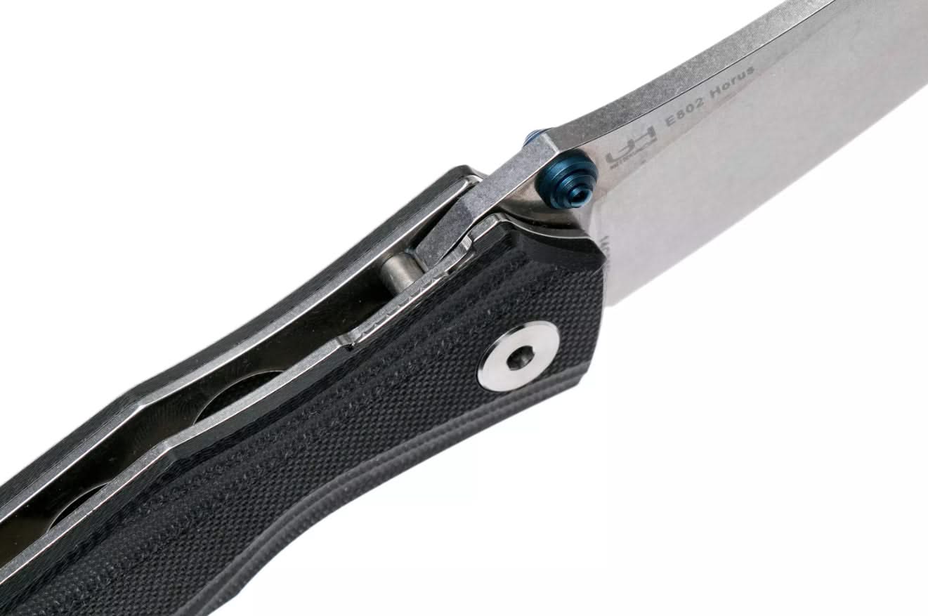 Real Steel Horus E802 Black 7431, couteau de poche - 