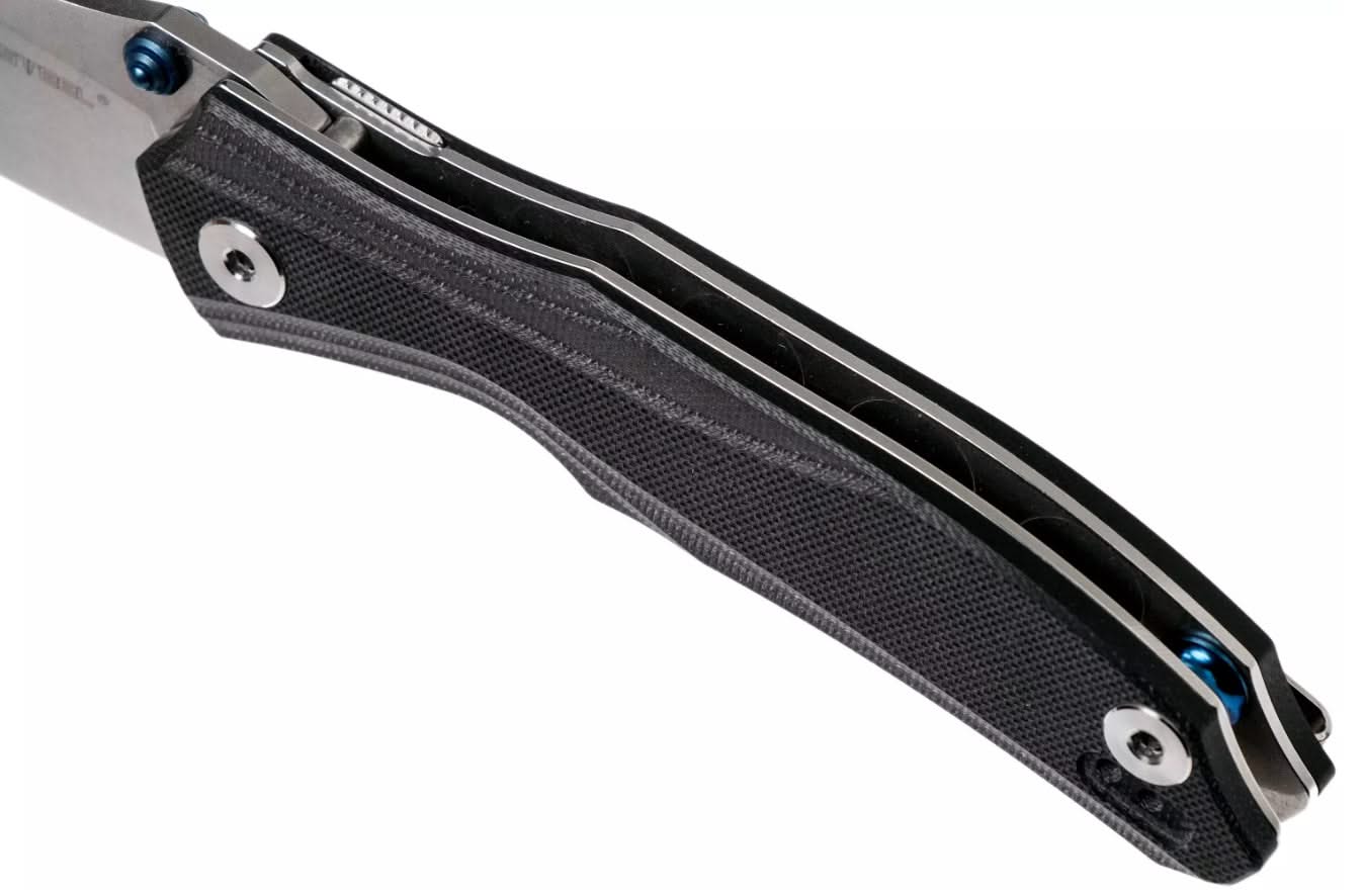 Real Steel Horus E802 Black 7431, couteau de poche - 