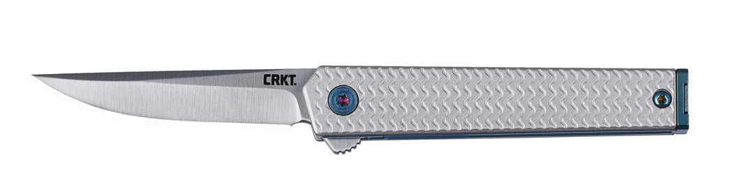 CRKT 7081 CEO Microflipper, Drop Point couteau de poche, Richard Rogers design -