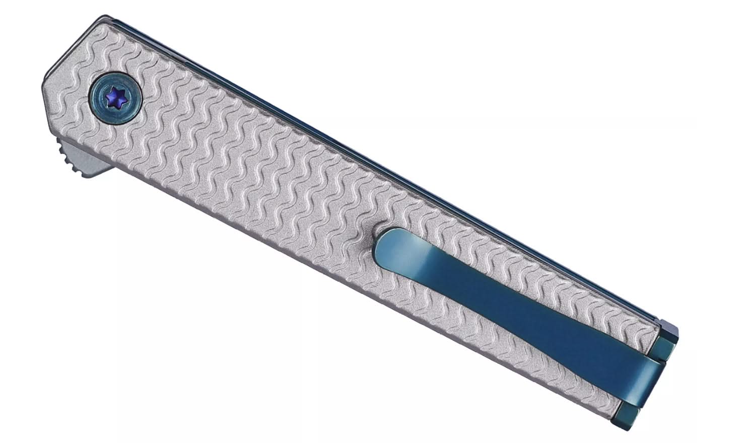 CRKT 7081 CEO Microflipper, Drop Point couteau de poche, Richard Rogers design - 