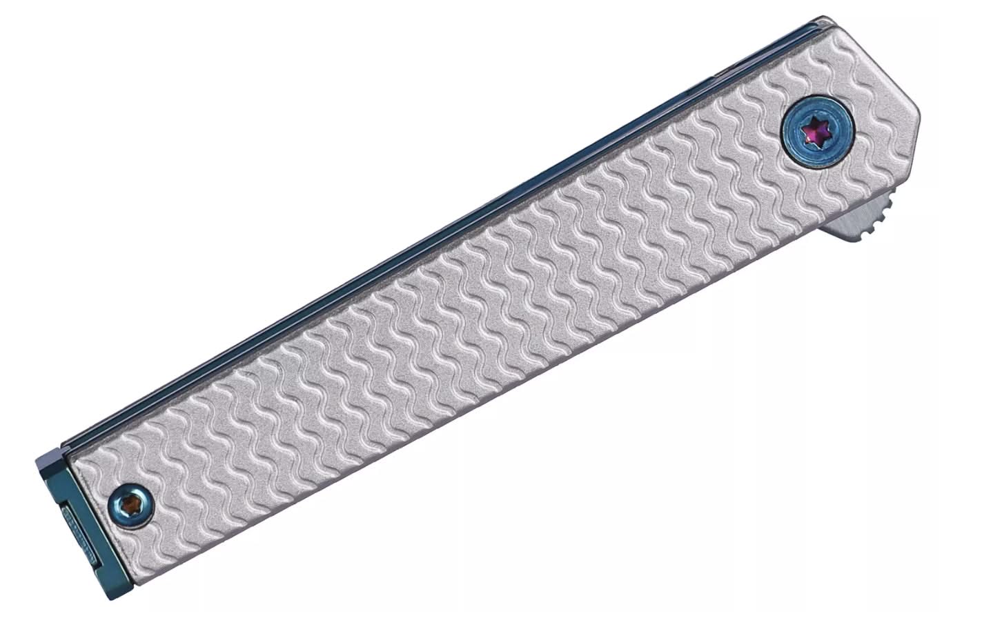 CRKT 7081 CEO Microflipper, Drop Point couteau de poche, Richard Rogers design - 
