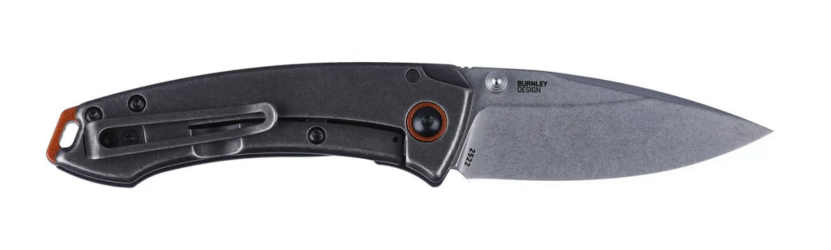 CRKT CK-2522 Tuna Compact, Silver couteau de poche, Lucas Burnley design - 