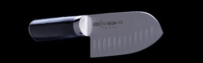 Santoku SM-0093 Couteau Mo-V Stonewash - 