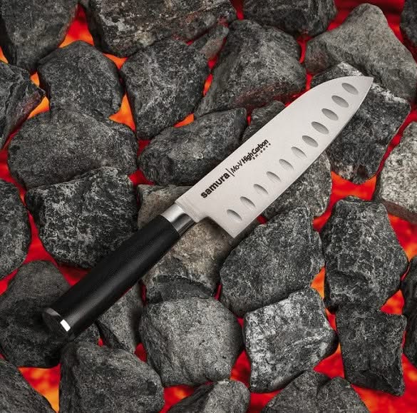 Samura SM-0094 Série MO-V Santoku 18 cm - 