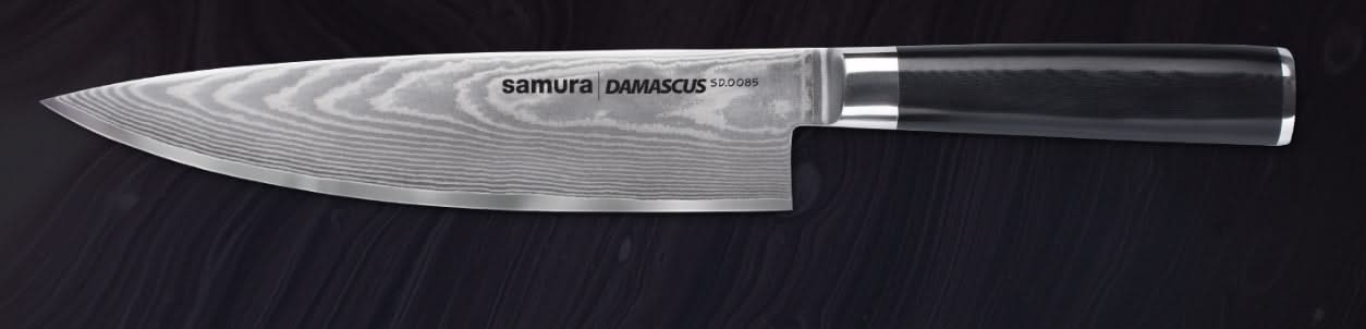 Samura SD‑0085 Damascus, couteau de chef à lame de 20 cm