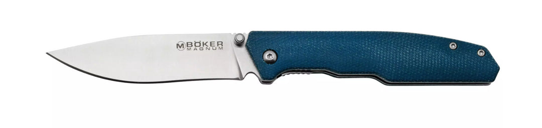 Böker Magnum 01SC714 couteau de poche Deep Blue Canvas - 