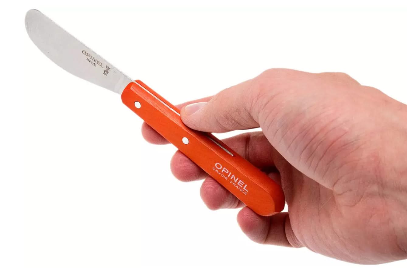 Opinel couteau à beurre N°117, orange BO001936 - 