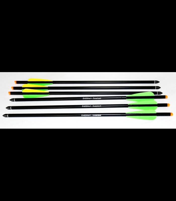 Hori-Zone Pack 6 flèches Alu Tomahawk 22" - 