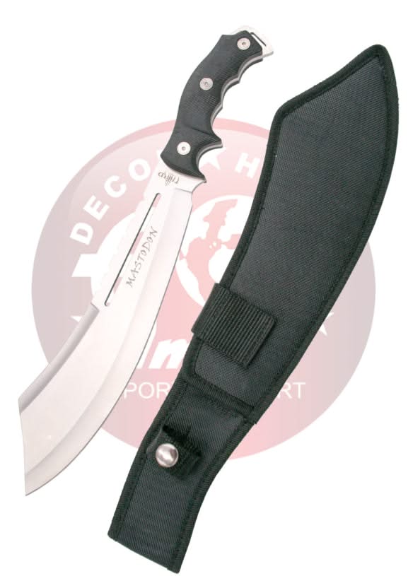 Amont H0928B Couteau tactique Mastodon ame acier 26.8cm satiné - 