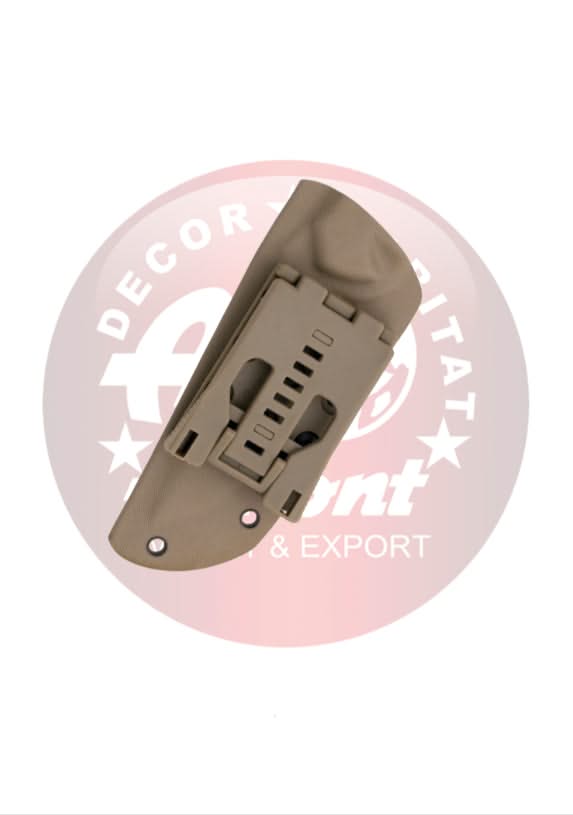 Amont H0200TN Couteau avec lame en acier plaqué titan Gun Grey de 12 cm - 