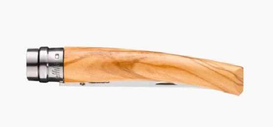Opinel Effilé N°10 Olivier – lame poliglace et Virobloc